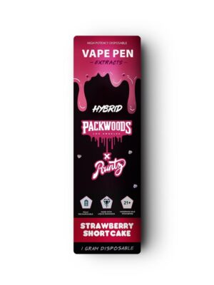 THC Vape Pen Packwoods x Runtz Strawberry Shortcake 1ml