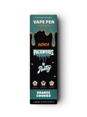 THC Vape Pen Packwoods x Orange Cookies 1ml